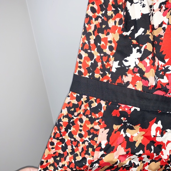 French Connection Multicoloured Printed Sheath Dress - Size 4 - Picture 6 of 8